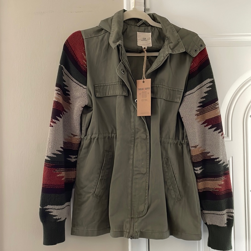 NWT Thread & Supply Utility Jacket Size XS